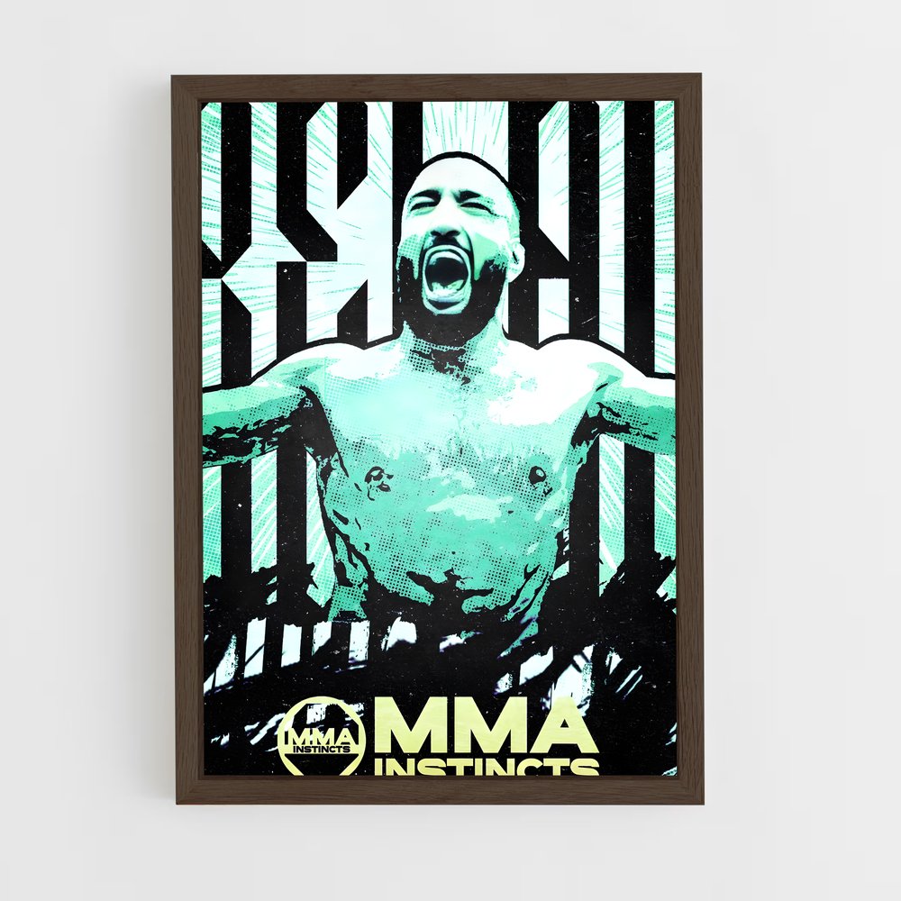 Poster MMA Instinct (vue 5)